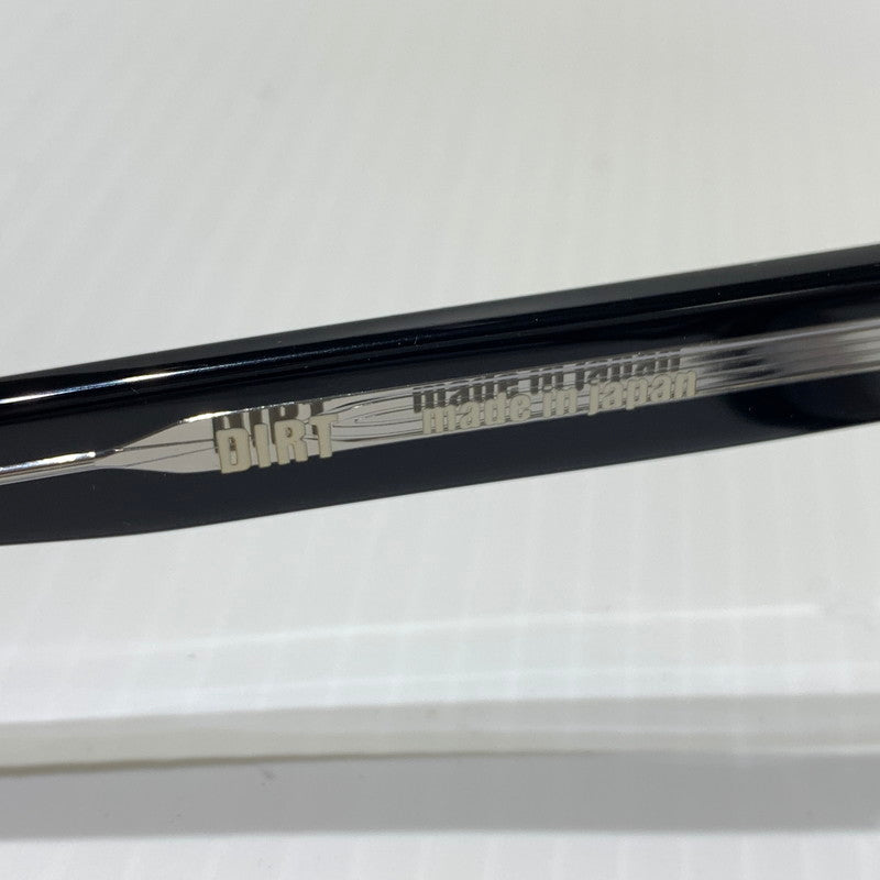 【中古品】【メンズ】 EFFECTOR エフェクター × DIET BUTCHER ダイエット ブッチャー 別注 コラボ SLIM SKIN DIRT スリムスキン ダート アイウェア 眼鏡 サングラス ※度入り 203-260613-ko-07-tei サイズ：52□25-145 カラー：ブラック 万代Net店
