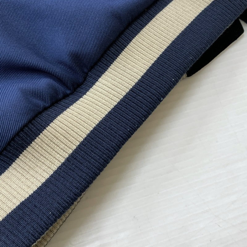 【中古品】【メンズ】 HOMEGAME ホームゲーム GOZZILA REVERSIBLE SOUVENIR JACKET ゴジラ リバーシブル スーベニアジャケット アウター 145-260611-yo-04-tei サイズ：L カラー：ブラック/ブルー 万代Net店