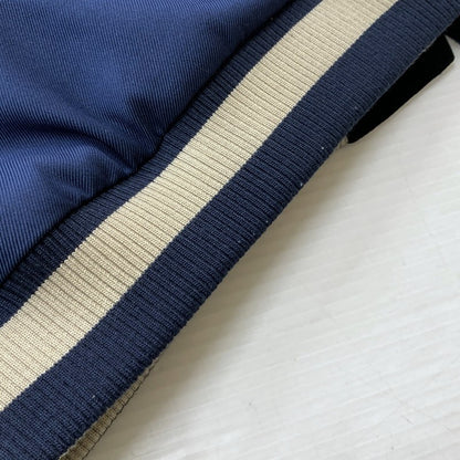 【中古品】【メンズ】 HOMEGAME ホームゲーム GOZZILA REVERSIBLE SOUVENIR JACKET ゴジラ リバーシブル スーベニアジャケット アウター 145-260611-yo-04-tei サイズ：L カラー：ブラック/ブルー 万代Net店