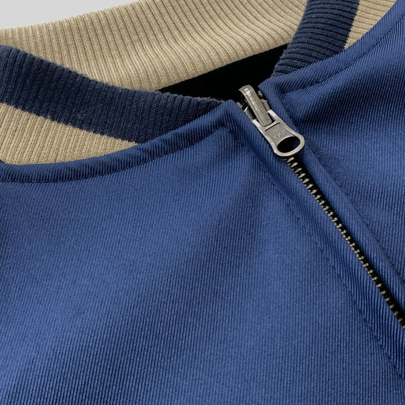 【中古品】【メンズ】 HOMEGAME ホームゲーム GOZZILA REVERSIBLE SOUVENIR JACKET ゴジラ リバーシブル スーベニアジャケット アウター 145-260611-yo-04-tei サイズ：L カラー：ブラック/ブルー 万代Net店