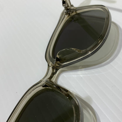 【中古品】【メンズ】 GENTLE MONSTER ジェントルモンスター SUNGLASSES BY BRC11 アイウェア サングラス オーバーサイズ スクエア 203-260613-ko-10-tei サイズ：54□23-147 カラー：クリアグレー 万代Net店