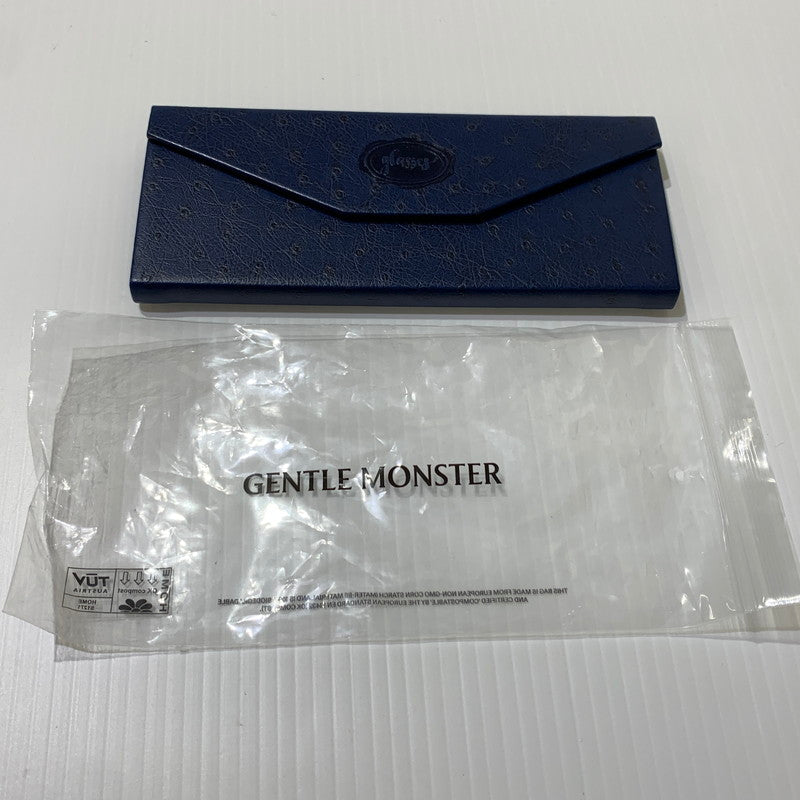 【中古品】【メンズ】 GENTLE MONSTER ジェントルモンスター SUNGLASSES BY BRC11 アイウェア サングラス オーバーサイズ スクエア 203-260613-ko-10-tei サイズ：54□23-147 カラー：クリアグレー 万代Net店