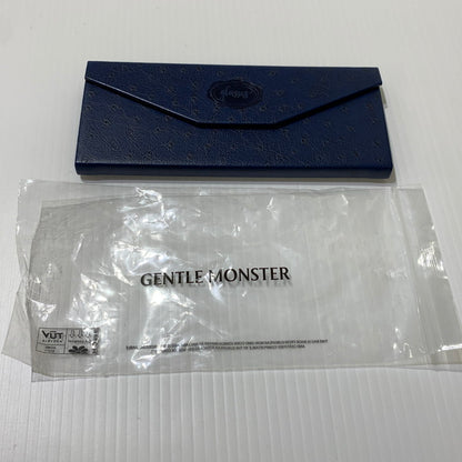 【中古品】【メンズ】 GENTLE MONSTER ジェントルモンスター SUNGLASSES BY BRC11 アイウェア サングラス オーバーサイズ スクエア 203-260613-ko-10-tei サイズ：54□23-147 カラー：クリアグレー 万代Net店