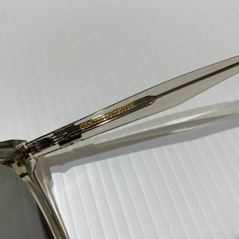 【中古品】【メンズ】 GENTLE MONSTER ジェントルモンスター SUNGLASSES BY BRC11 アイウェア サングラス オーバーサイズ スクエア 203-260613-ko-10-tei サイズ：54□23-147 カラー：クリアグレー 万代Net店