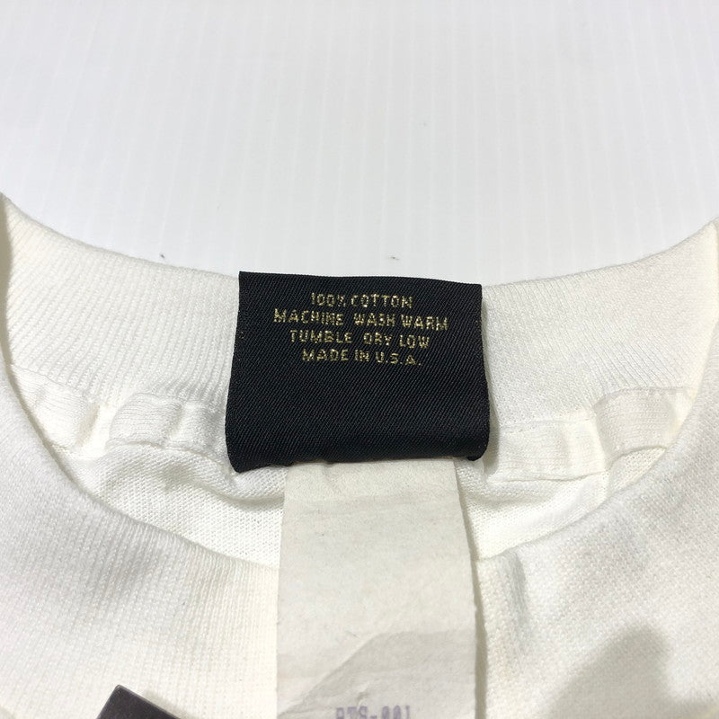 【中古品】【メンズ】 DISNEY ディズニー × CHRISTIAN LASSEN クリスチャン ラセッン 別注 コラボ SORCERER OF THE SEAS TEE ソーサラー オブ ザ シーズ Tシャツ 半袖 トップス 145-260610-sa-07-tei サイズ：M カラー：ホワイト 万代Net店