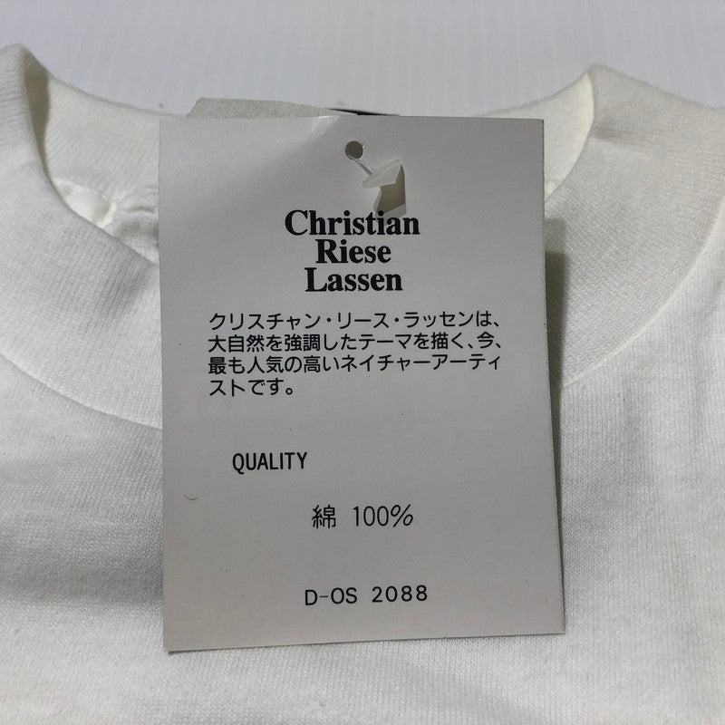 【中古品】【メンズ】 DISNEY ディズニー × CHRISTIAN LASSEN クリスチャン ラセッン 別注 コラボ SORCERER OF THE SEAS TEE ソーサラー オブ ザ シーズ Tシャツ 半袖 トップス 145-260610-sa-07-tei サイズ：M カラー：ホワイト 万代Net店