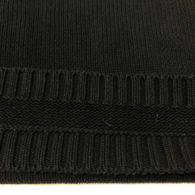 【中古品】【メンズ】 STUSSY ステューシー ROLL V NECK SWEATER 117289 ロール Vネック セーター 長袖 トップス ニット 142-260610-sa-03-tei サイズ：M カラー：ブラック 万代Net店