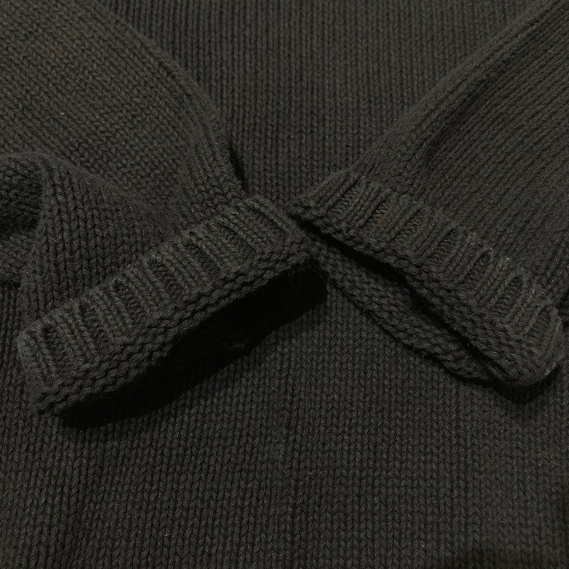 【中古品】【メンズ】 STUSSY ステューシー ROLL V NECK SWEATER 117289 ロール Vネック セーター 長袖 トップス ニット 142-260610-sa-03-tei サイズ：M カラー：ブラック 万代Net店