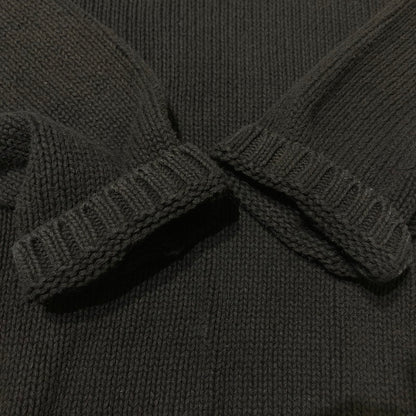 【中古品】【メンズ】 STUSSY ステューシー ROLL V NECK SWEATER 117289 ロール Vネック セーター 長袖 トップス ニット 142-260610-sa-03-tei サイズ：M カラー：ブラック 万代Net店