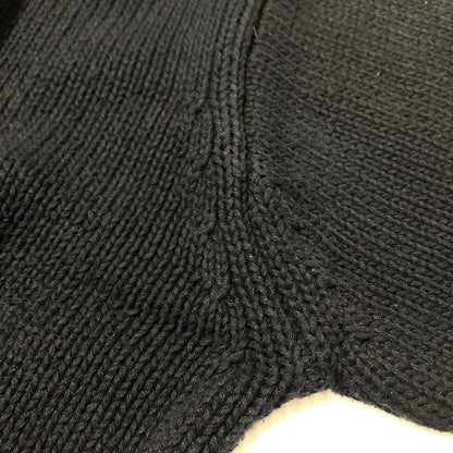 【中古品】【メンズ】 STUSSY ステューシー ROLL V NECK SWEATER 117289 ロール Vネック セーター 長袖 トップス ニット 142-260610-sa-03-tei サイズ：M カラー：ブラック 万代Net店