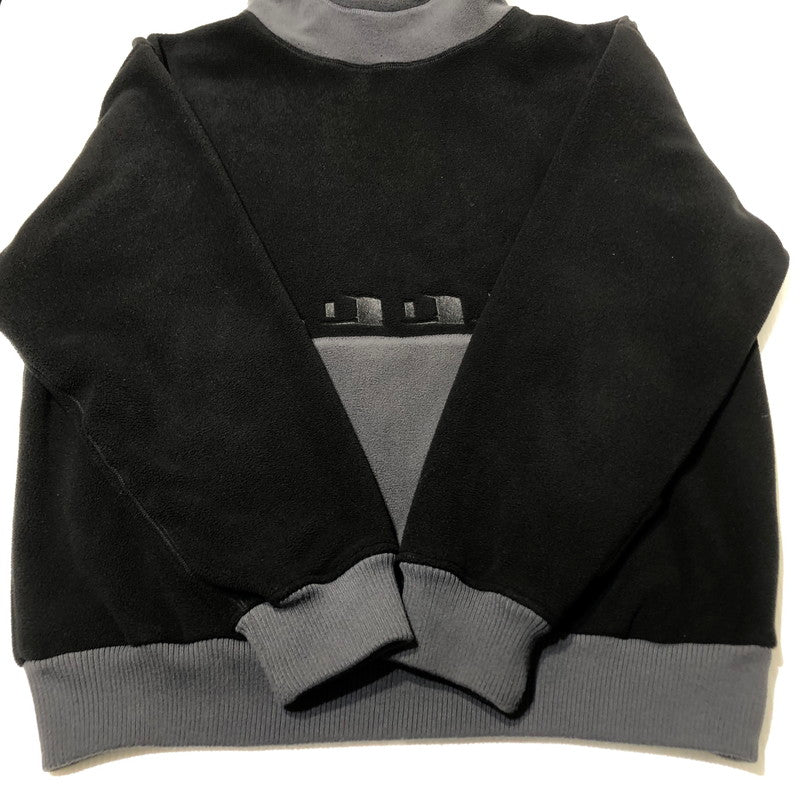 【中古品】【メンズ】 LQQK STUDIO ルック スタジオ FLEECE HOODIE O25FH06 フリース フーディ トップス プルーオーバー 142-260610-sa-04-tei サイズ：M カラー：ブラック 万代Net店