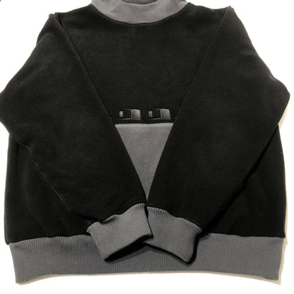 【中古品】【メンズ】 LQQK STUDIO ルック スタジオ FLEECE HOODIE O25FH06 フリース フーディ トップス プルーオーバー 142-260610-sa-04-tei サイズ：M カラー：ブラック 万代Net店