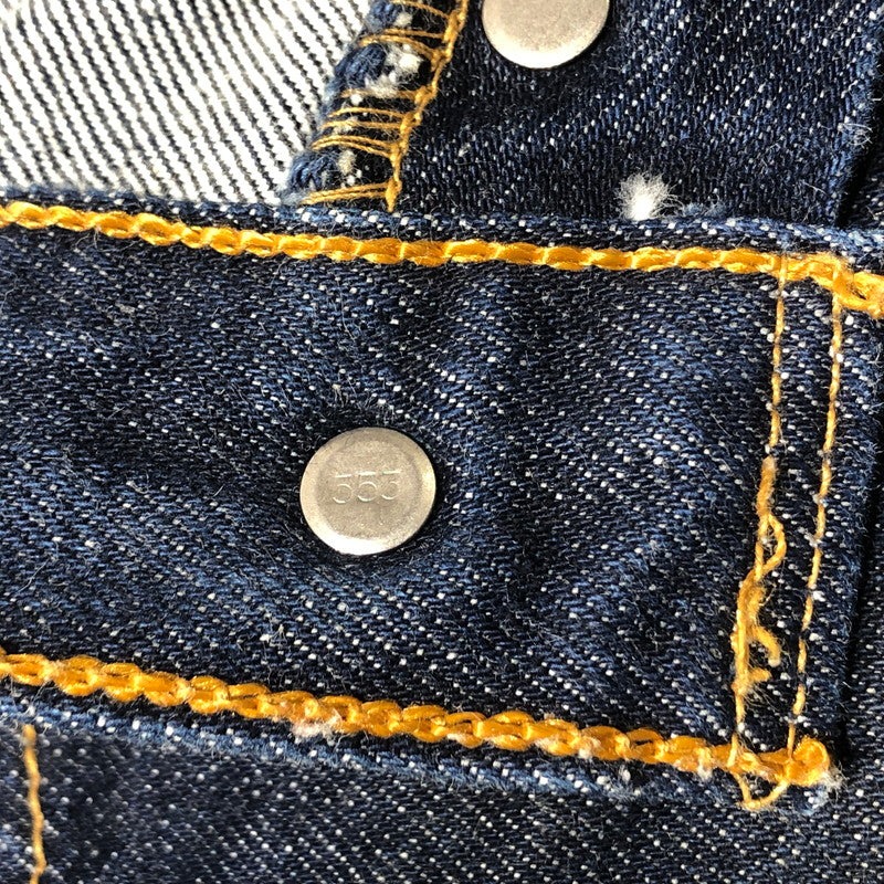 【中古品】【メンズ】 Levi‘s リーバイス 501 DENIM PANTS デニム パンツ ボトムス USA製 ジーンズ ボトムス ボタン刻印553 156-260610-sa-11-tei サイズ：30 カラー：インディゴ 万代Net店