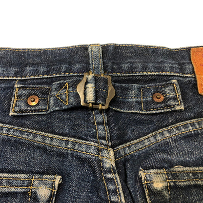 【現状渡し品】【メンズ】 Levi‘s リーバイス 702 DENIM PANTS デニムパンツ ボトムス 日本製 復刻 97年 ジーンズ ボタン刻印 J22 156-260610-sa-10-tei サイズ：32 カラー：インディゴ 万代Net店