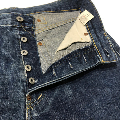 【現状渡し品】【メンズ】 Levi‘s リーバイス 702 DENIM PANTS デニムパンツ ボトムス 日本製 復刻 97年 ジーンズ ボタン刻印 J22 156-260610-sa-10-tei サイズ：32 カラー：インディゴ 万代Net店