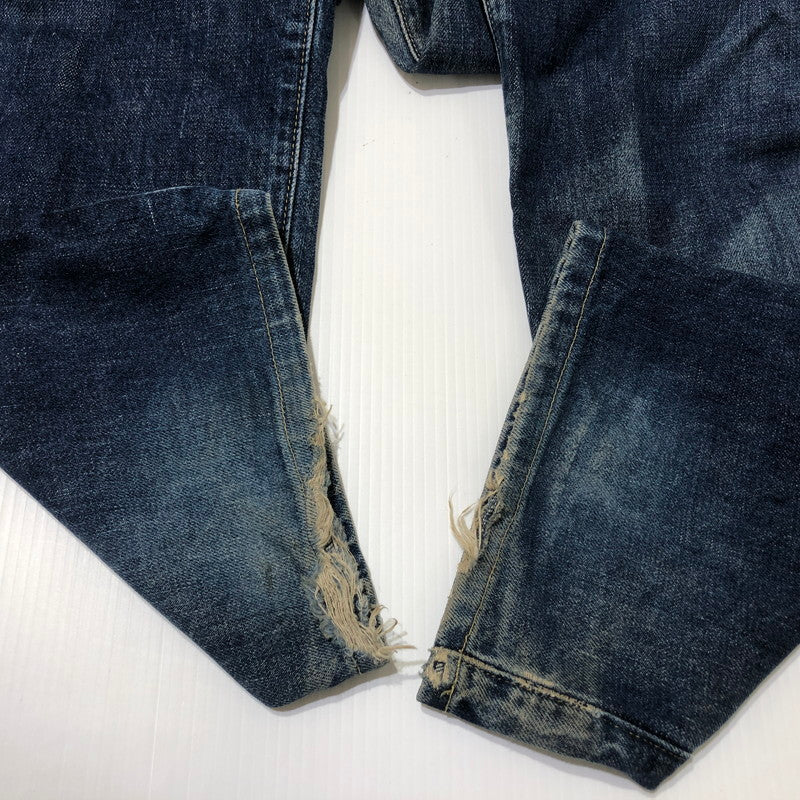 【現状渡し品】【メンズ】 Levi‘s リーバイス 702 DENIM PANTS デニムパンツ ボトムス 日本製 復刻 97年 ジーンズ ボタン刻印 J22 156-260610-sa-10-tei サイズ：32 カラー：インディゴ 万代Net店