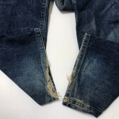 【現状渡し品】【メンズ】 Levi‘s リーバイス 702 DENIM PANTS デニムパンツ ボトムス 日本製 復刻 97年 ジーンズ ボタン刻印 J22 156-260610-sa-10-tei サイズ：32 カラー：インディゴ 万代Net店