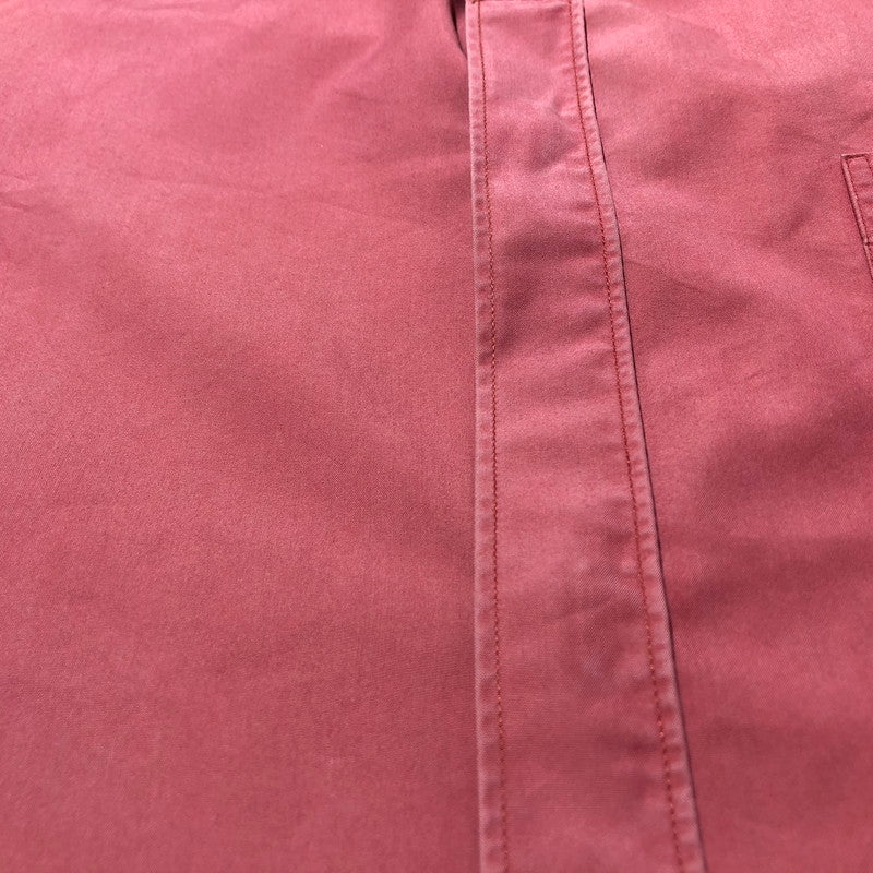 【現状渡し品】【メンズ】 LOUIS VUITTON ルイヴィトン REGULARCOLLAR POCKET S/S SHIRT レギュラー カラー ポケット ショートスリーブ シャツ 半袖 トップス 179-260610-sa-01-tei サイズ：L カラー：ピンク 万代Net店