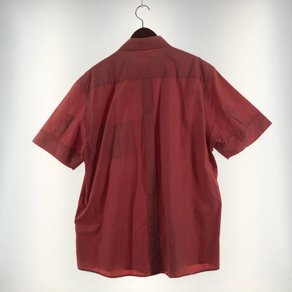 【現状渡し品】【メンズ】 LOUIS VUITTON ルイヴィトン REGULARCOLLAR POCKET S/S SHIRT レギュラー カラー ポケット ショートスリーブ シャツ 半袖 トップス 179-260610-sa-01-tei サイズ：L カラー：ピンク 万代Net店