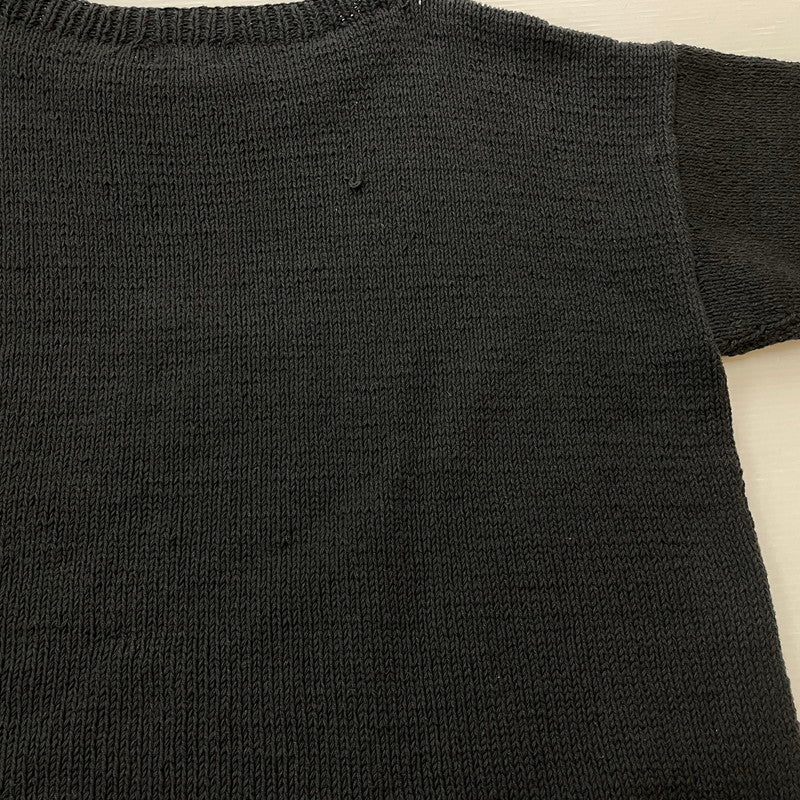 【中古品】【メンズ】 Mcmachan Woolen マクマーンウーレン S/S LOVE KNIT MADE IN NEPAL 半袖 ラブ ニット ネパール製 145-260617-ss-02-tei サイズ：不明 カラー：ブラック系 万代Net店