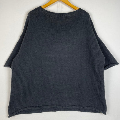 【中古品】【メンズ】 Mcmachan Woolen マクマーンウーレン S/S LOVE KNIT MADE IN NEPAL 半袖 ラブ ニット ネパール製 145-260617-ss-02-tei サイズ：不明 カラー：ブラック系 万代Net店