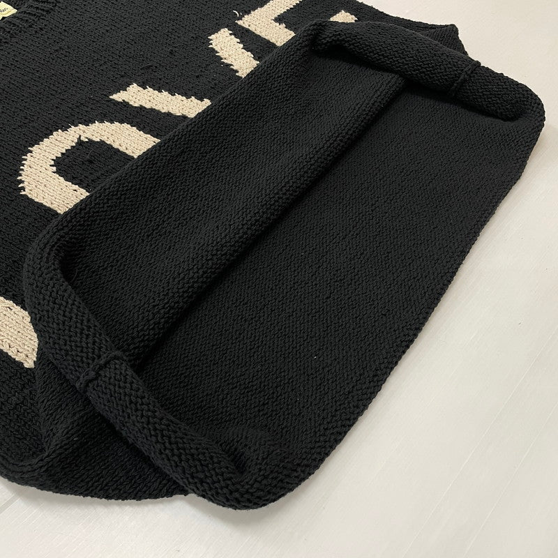 【中古品】【メンズ】 Mcmachan Woolen マクマーンウーレン S/S LOVE KNIT MADE IN NEPAL 半袖 ラブ ニット ネパール製 145-260617-ss-02-tei サイズ：不明 カラー：ブラック系 万代Net店