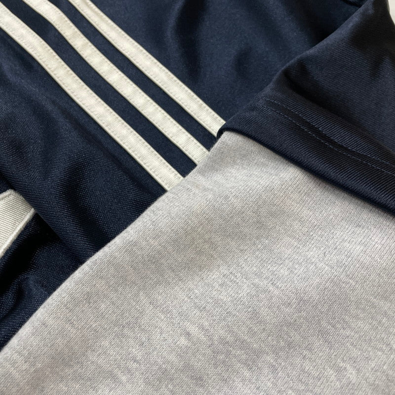 【中古品】【メンズ】 ADIDAS アディダス CHAVARRIA DAZZLE LS JERSEY KD1799 チャバリア ダズル ロングスリーブ ジャージ 長袖 トップス 148-260612-yo-05-tei サイズ：XS カラー：ネイビー 万代Net店