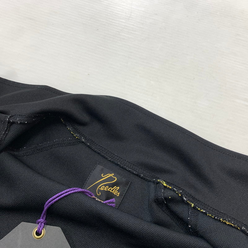 【中古品】【メンズ】 NEEDLES ニードルス × BEAMS ビームス 別注 コラボ TRACK JACKET POLY SMOOTH DI343 トラックジャケット ポリスムース ライトアウター 140-260611-yo-07-tei サイズ：S カラー：ブラック 万代Net店