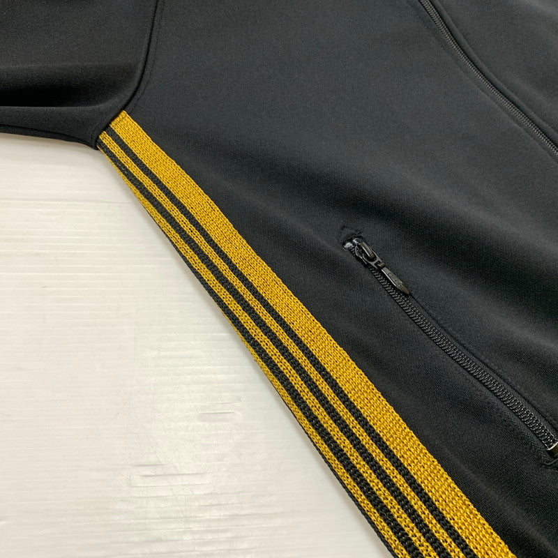 【中古品】【メンズ】 NEEDLES ニードルス × BEAMS ビームス 別注 コラボ TRACK JACKET POLY SMOOTH DI343 トラックジャケット ポリスムース ライトアウター 140-260611-yo-07-tei サイズ：S カラー：ブラック 万代Net店