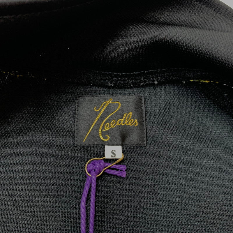 【中古品】【メンズ】 NEEDLES ニードルス × BEAMS ビームス 別注 コラボ TRACK JACKET POLY SMOOTH DI343 トラックジャケット ポリスムース ライトアウター 140-260611-yo-07-tei サイズ：S カラー：ブラック 万代Net店