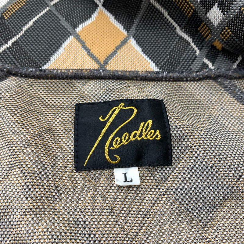 【中古品】【メンズ】 NEEDLES ニードルス 22SS TRACK JACKET POLY JACQUARD BIAS PLAID KP212 トラックジャケット ポリジャガード バイアスプレイド ライトアウター 140-260611-yo-08-tei サイズ：L カラー：マルチ 万代Net店