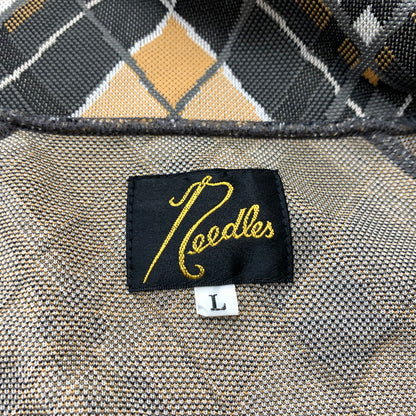 【中古品】【メンズ】 NEEDLES ニードルス 22SS TRACK JACKET POLY JACQUARD BIAS PLAID KP212 トラックジャケット ポリジャガード バイアスプレイド ライトアウター 140-260611-yo-08-tei サイズ：L カラー：マルチ 万代Net店