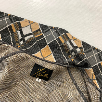 【中古品】【メンズ】 NEEDLES ニードルス 22SS TRACK JACKET POLY JACQUARD BIAS PLAID KP212 トラックジャケット ポリジャガード バイアスプレイド ライトアウター 140-260611-yo-08-tei サイズ：L カラー：マルチ 万代Net店