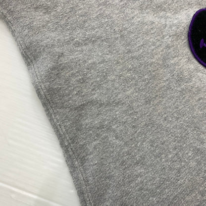 【中古品】【メンズ】 NEEDLES ニードルス × STUDIOUS ステュディオス 別注 コラボ 5ICONS PATCH SWEAT PO LQ378 アイコインズ パッチ スウェット 長袖 トップス トレーナー 140-260611-yo-09-tei サイズ：S カラー：グレー 万代Net店