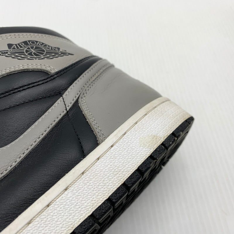 【中古品】【メンズ】 NIKE ナイキ AIR JORDAN 1 RETRO HIGH OG SHADOW 555088-013 エアジョーダン1 レトロ ハイ スニーカー 靴 シューズ 160-260917-ko-13-teih サイズ：29cm カラー：ブラックグレー 万代Net店