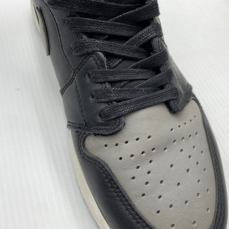 【中古品】【メンズ】 NIKE ナイキ AIR JORDAN 1 RETRO HIGH OG SHADOW 555088-013 エアジョーダン1 レトロ ハイ スニーカー 靴 シューズ 160-260917-ko-13-teih サイズ：29cm カラー：ブラックグレー 万代Net店