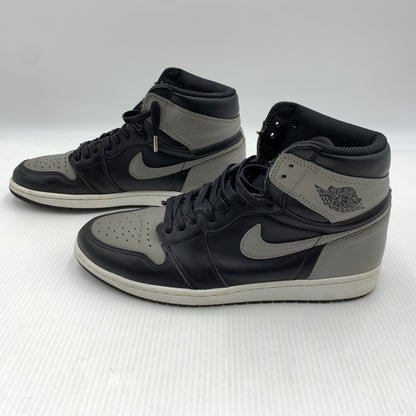 【中古品】【メンズ】 NIKE ナイキ AIR JORDAN 1 RETRO HIGH OG SHADOW 555088-013 エアジョーダン1 レトロ ハイ スニーカー 靴 シューズ 160-260917-ko-13-teih サイズ：29cm カラー：ブラックグレー 万代Net店