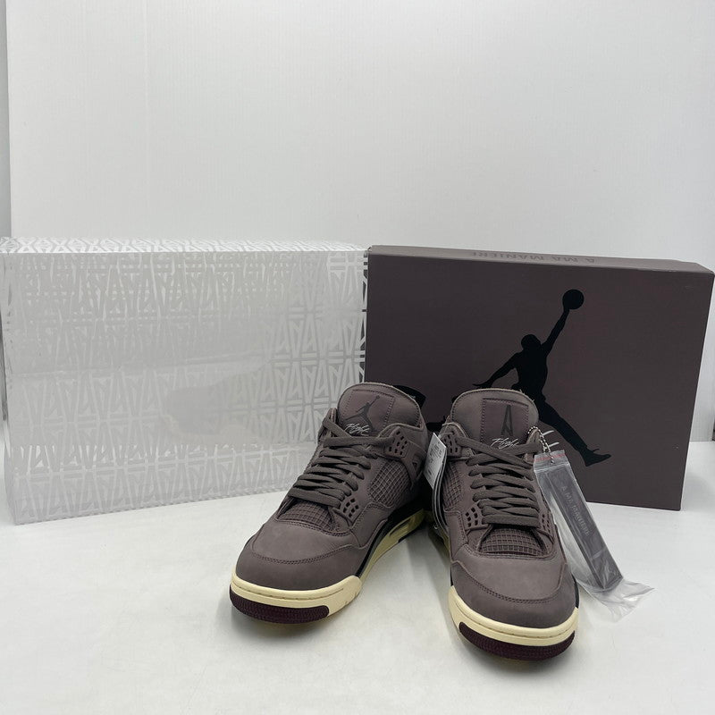 【中古品】【メンズ】 A MA MANIERE ア マ マニエール × NIKE ナイキ 別注コラボ AIR JORDAN 4 ”VIOLET ORE” DV6773-22 エア ジョーダン4 バイオレット オレ スニーカー 靴 シューズ 160-260619-sa-04-tei サイズ：27.5 カラー：グレー 万代Net店