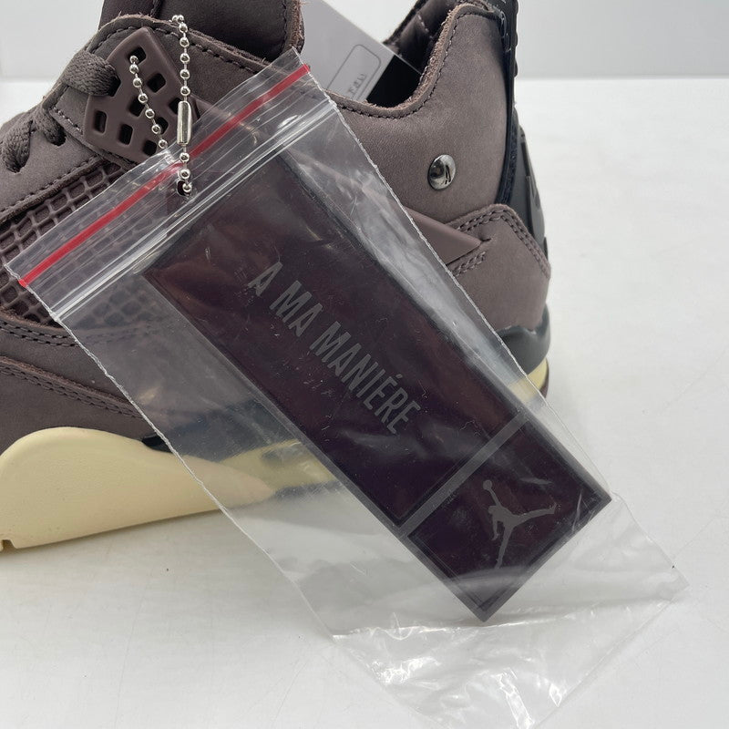 【中古品】【メンズ】 A MA MANIERE ア マ マニエール × NIKE ナイキ 別注コラボ AIR JORDAN 4 ”VIOLET ORE” DV6773-22 エア ジョーダン4 バイオレット オレ スニーカー 靴 シューズ 160-260619-sa-04-tei サイズ：27.5 カラー：グレー 万代Net店