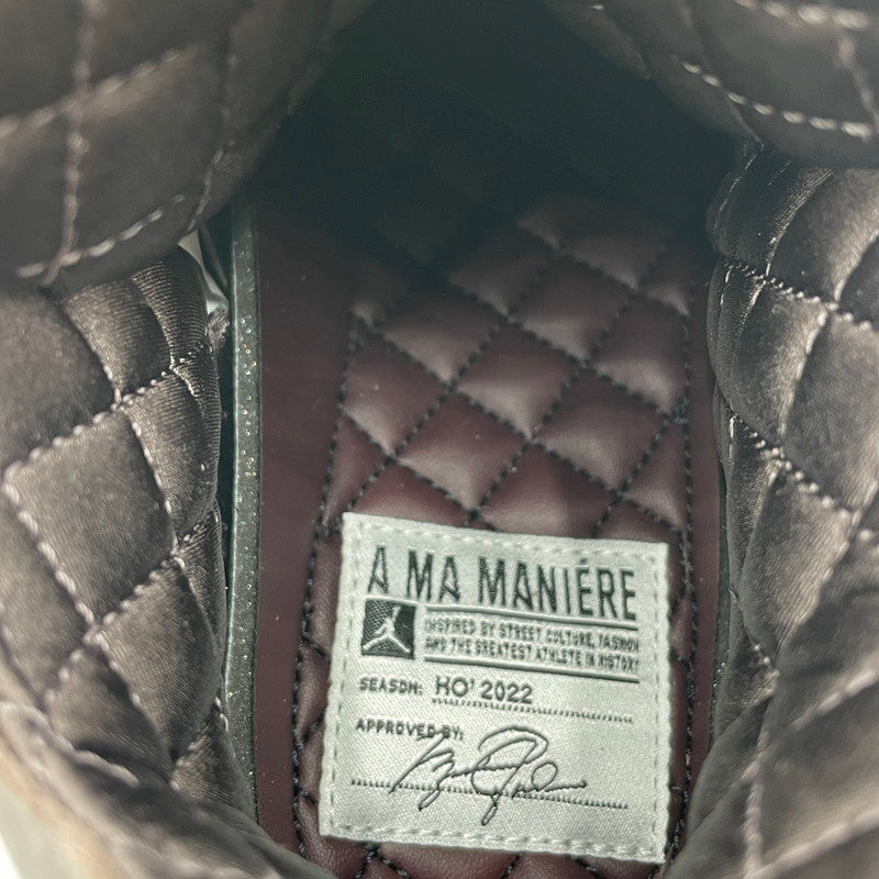 【中古品】【メンズ】 A MA MANIERE ア マ マニエール × NIKE ナイキ 別注コラボ AIR JORDAN 4 ”VIOLET ORE” DV6773-22 エア ジョーダン4 バイオレット オレ スニーカー 靴 シューズ 160-260619-sa-04-tei サイズ：27.5 カラー：グレー 万代Net店