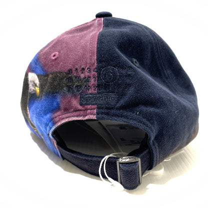 【中古品】【メンズ】 Supreme シュプリーム × MM6 Maison Margiela メゾン マルジェラ 別注 コラボ SPLIT 6-PANEL CAP スプリット 6パネルキャップ 帽子 149-260613-ko-11-tei カラー：マルチ 万代Net店
