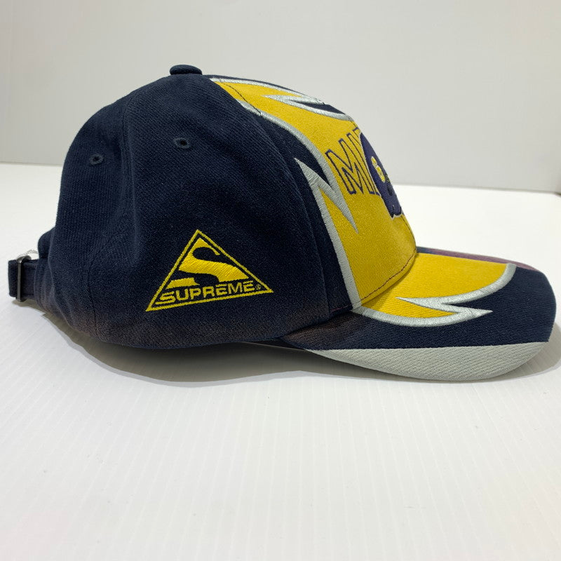 【中古品】【メンズ】 Supreme シュプリーム × MM6 Maison Margiela メゾン マルジェラ 別注 コラボ SPLIT 6-PANEL CAP スプリット 6パネルキャップ 帽子 149-260613-ko-11-tei カラー：マルチ 万代Net店