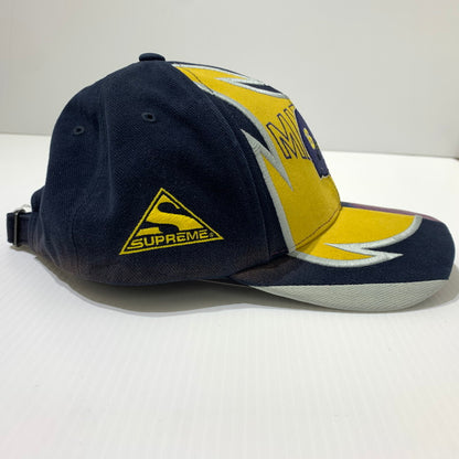 【中古品】【メンズ】 Supreme シュプリーム × MM6 Maison Margiela メゾン マルジェラ 別注 コラボ SPLIT 6-PANEL CAP スプリット 6パネルキャップ 帽子 149-260613-ko-11-tei カラー：マルチ 万代Net店
