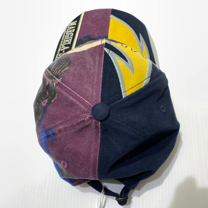 【中古品】【メンズ】 Supreme シュプリーム × MM6 Maison Margiela メゾン マルジェラ 別注 コラボ SPLIT 6-PANEL CAP スプリット 6パネルキャップ 帽子 149-260613-ko-11-tei カラー：マルチ 万代Net店
