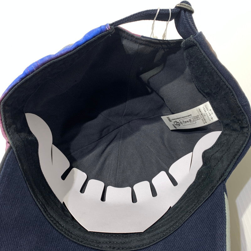 【中古品】【メンズ】 Supreme シュプリーム × MM6 Maison Margiela メゾン マルジェラ 別注 コラボ SPLIT 6-PANEL CAP スプリット 6パネルキャップ 帽子 149-260613-ko-11-tei カラー：マルチ 万代Net店