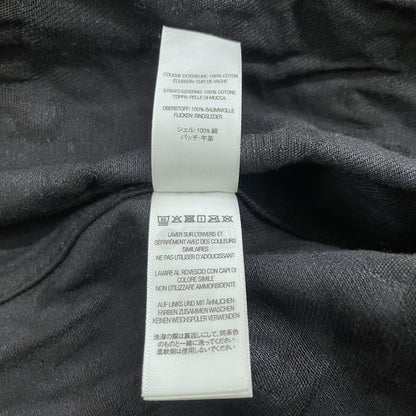 【中古品】【メンズ】 SUPREME シュプリーム 25FW JACQUARD LOGOS DENIM TRUCKER JACKET ジャガード ロゴ デニムトラッカー ジャケット ライトアウター Gジャン 149-260612-yo-01-tei サイズ：XL カラー：ブラック 万代Net店