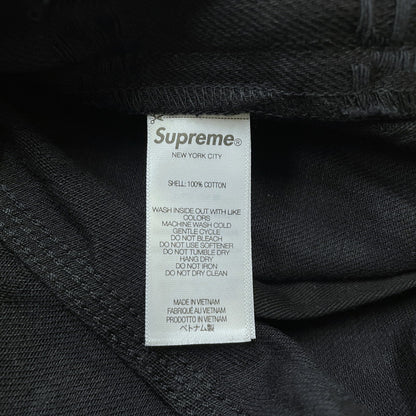 【中古品】【メンズ】 SUPREME シュプリーム 25FW JACQUARD LOGOS DOUBLE KNEE PAINTER JEAN ジャガード ロゴ ダブルニー ペインターパンツ ボトムス デニムパンツ 149-260612-yo-02-tei サイズ：34 カラー：ブラック 万代Net店