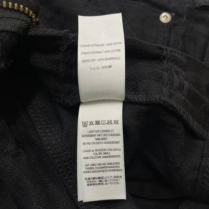 【中古品】【メンズ】 SUPREME シュプリーム 25FW JACQUARD LOGOS DOUBLE KNEE PAINTER JEAN ジャガード ロゴ ダブルニー ペインターパンツ ボトムス デニムパンツ 149-260612-yo-02-tei サイズ：34 カラー：ブラック 万代Net店