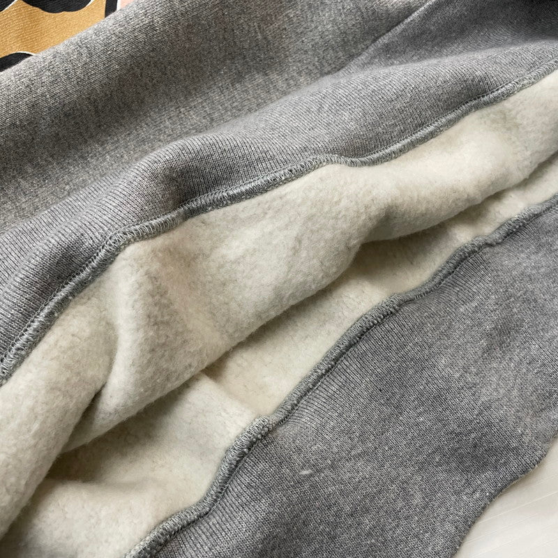 【中古品】【メンズ】 HUMANMADE ヒューマンメイド × UNDERCOVER アンダーカバー 別注 コラボ HEAVYWEIGHT SWEATSHIRT XX30CS008 ヘビーウェイト スウェットシャツ 長袖 トップス トレーナー 142-260612-yo-04-tei サイズ：XXL カラー：グレー 万代Net店