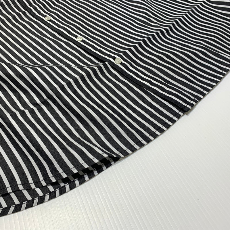 【中古品】【メンズ】 Supreme シュプリーム STRIPE L/S SHIRT ストライプ ロングスリーブ シャツ 長袖 トップス 149-260613-ko-14-tei サイズ：XL カラー：ブラック 万代Net店